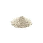 Bunke af fin offwhite probiotisk pulver med Bacillus velezensis